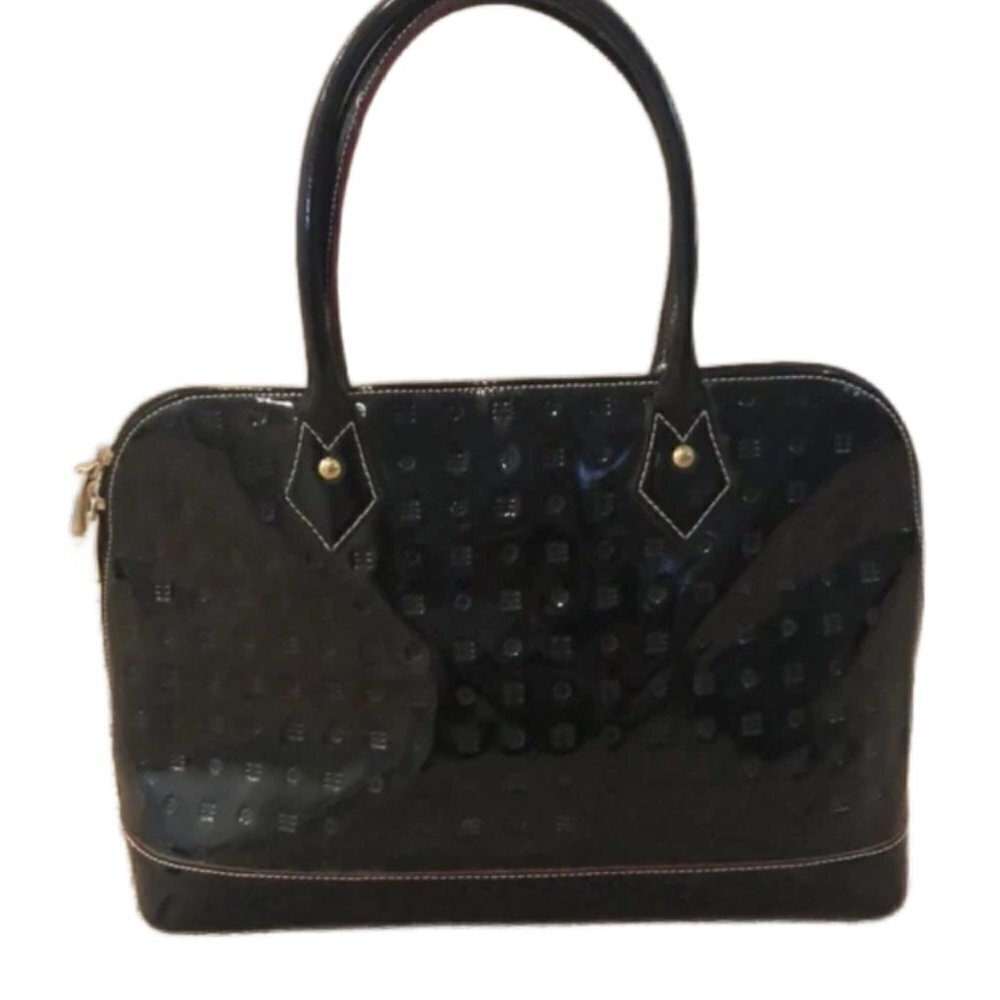 Arcadia patent leather bag